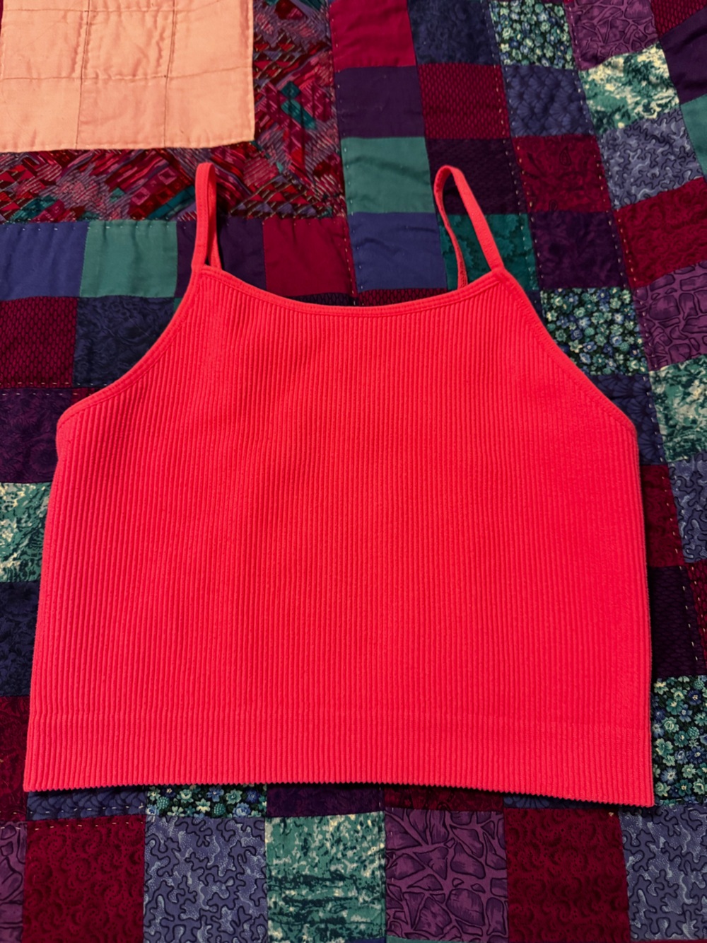 Women's Ribbed Cami Pink